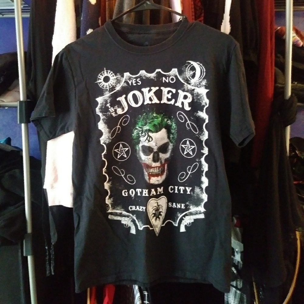 🚫SOLD🚫 DC Joker Ouija Board Black T Shirt Small